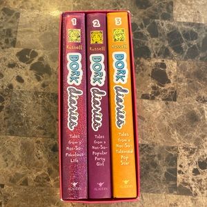 Dork Diaries Hardcover Books 1, 2, & 3